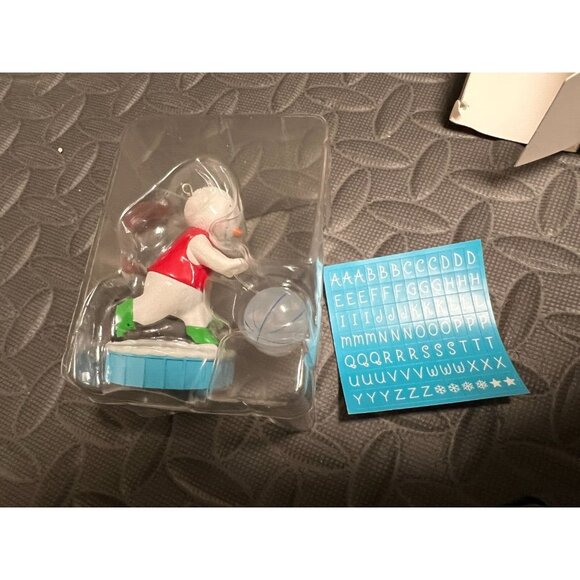 Hallmark Keepsake Ornament Basketball Superstar Name Personalized 2011 Christmas - Picture 4 of 9